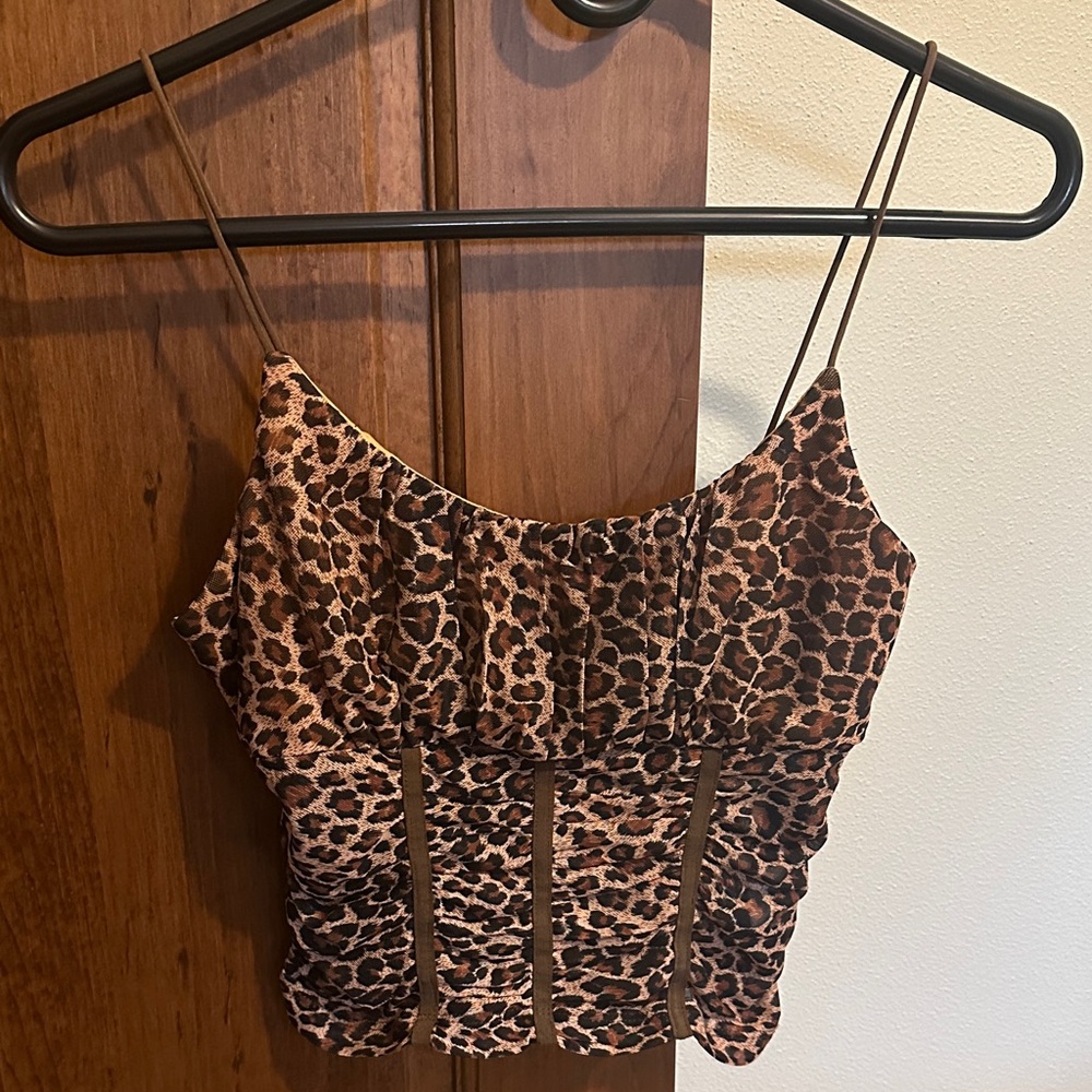Princess Polly Leopard Print Women's Top